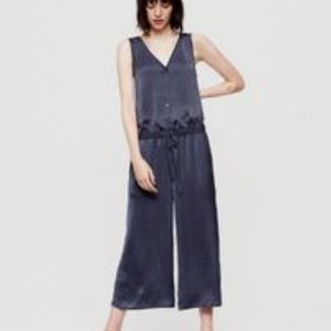 Lou & Grey luster culotte jumpsuit-coastal-grey
